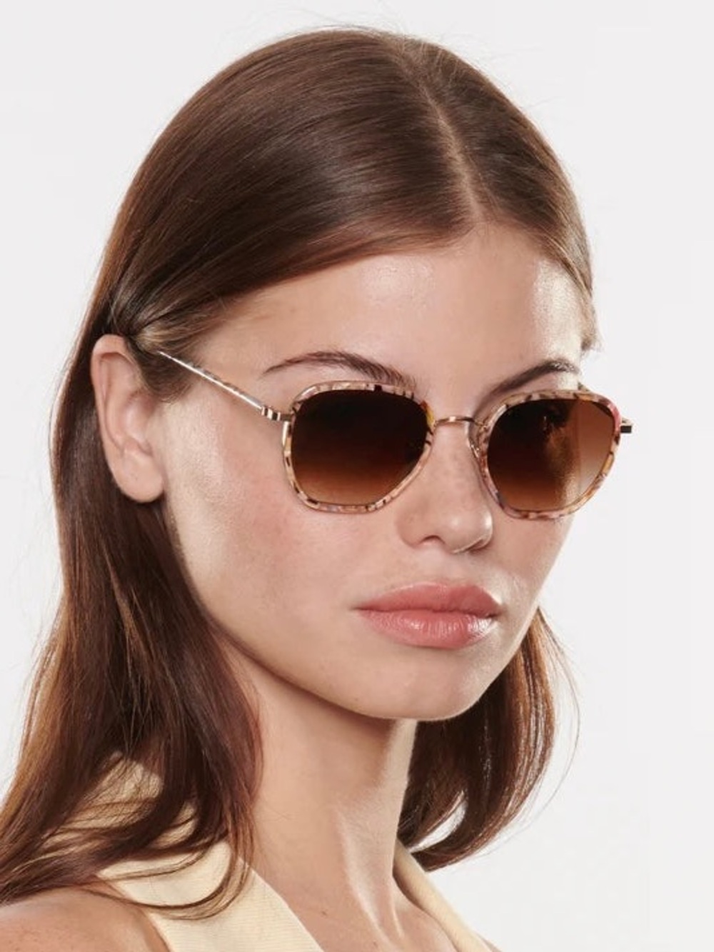 EUC Krewe Pascal 12k Titanium + Confetti Sunglasses